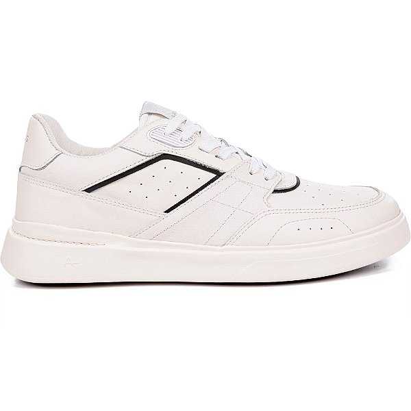 Tênis Aramis Journey Accent Branco e Preto Masculino