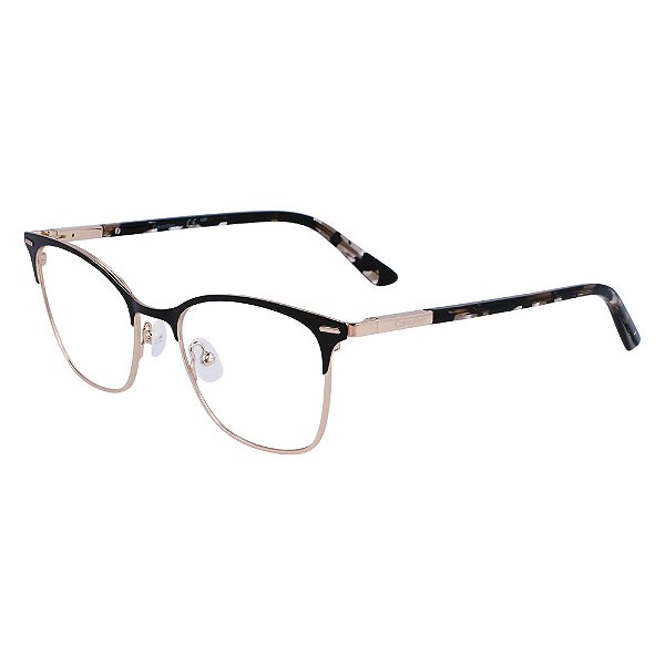 Armação Calvin Klein CK21124 001 Preto Feminino