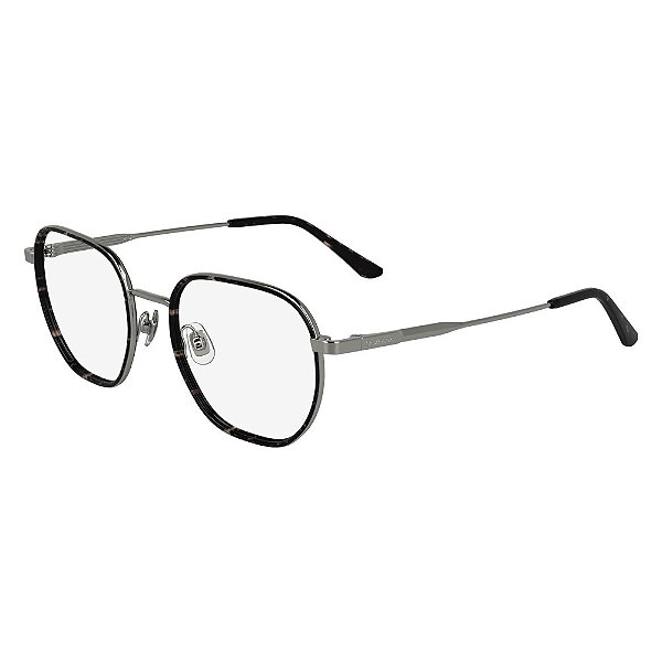Armação Calvin Klein CK24113 025 Cinza Masculino