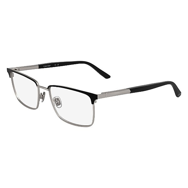 Armação Calvin Klein CK25106 001 Preto Masculino