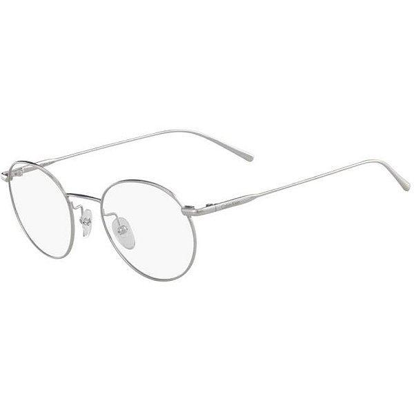 Armação Calvin Klein CK5460 046 Prata Masculino