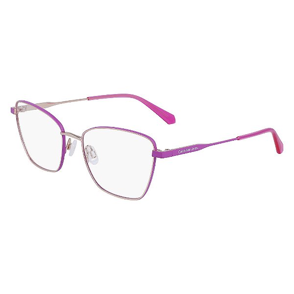 Armação Calvin Klein Jeans CKJ23204 718 Dourado Feminino
