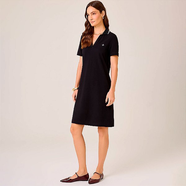 Vestido Dudalina Laura In25 Preto Feminino