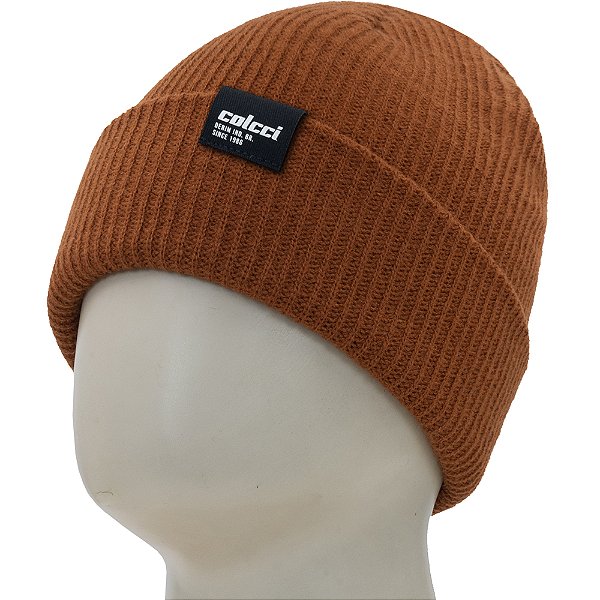 Gorro Colcci Etiqueta Silk In25 Marrom Masculino