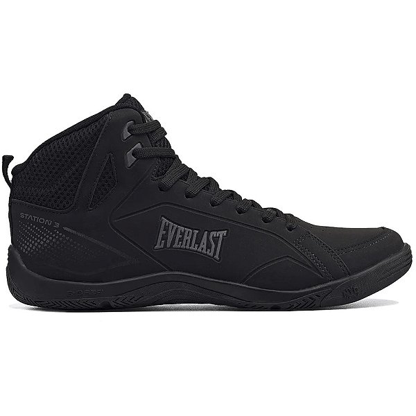 Tênis Everlast Station 3 Preto e Cinza Masculino
