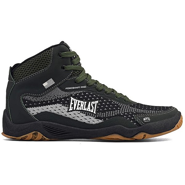 Tênis Everlast Forceknit Pro Verde e Preto Masculino