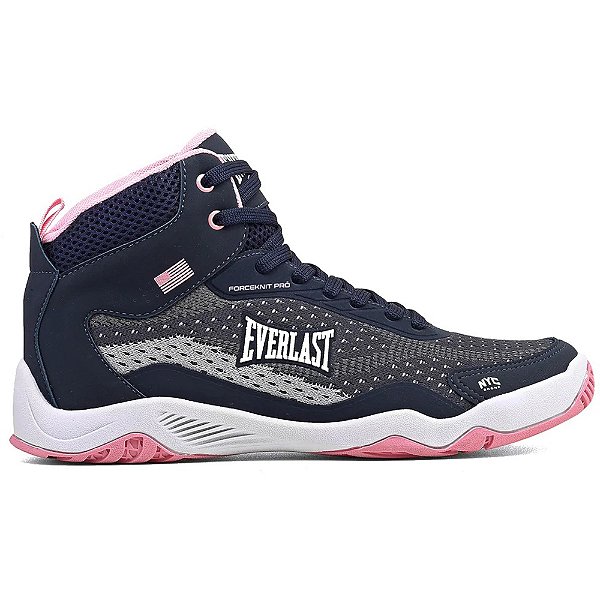 Tênis Everlast Forceknit Pro Marinho e Rosa Feminino