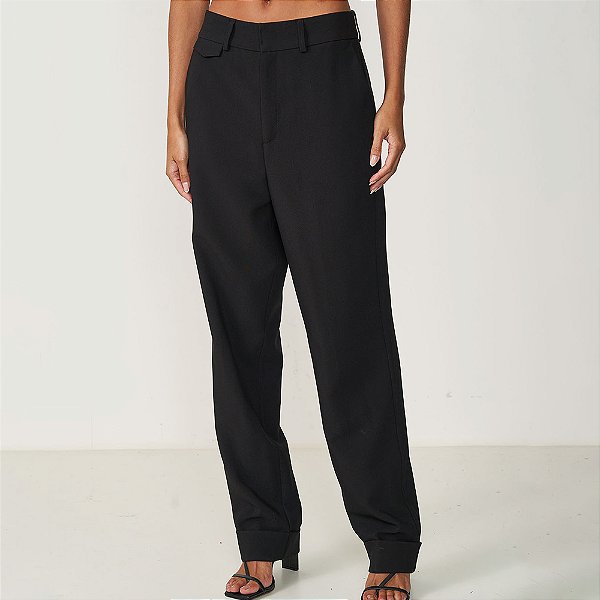 Calça Colcci Alfaiataria In25 Preto Feminino