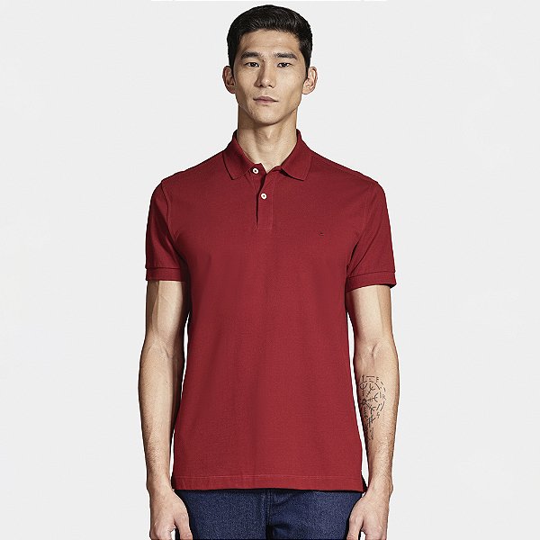 Camisa Polo Aramis Basic Piquet In25 Vermelho Masculino