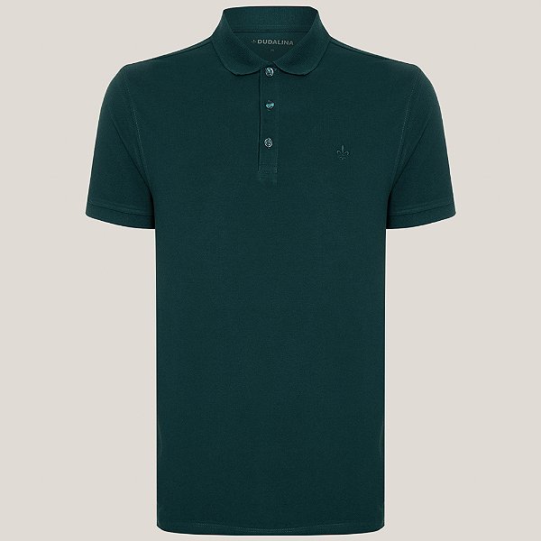 Camisa Polo Dudalina Essential Basic In25 Verde Masculino