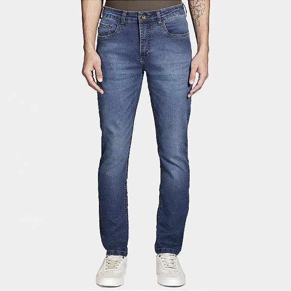 Calça Jeans Aramis Slim Intense In25 Azul Escuro Masculino