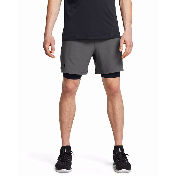 Short Under Armour Vanish Woven 2 Cinza Masculino