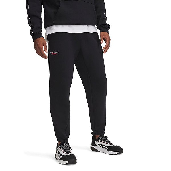 Calça Jogger Under Armour Project Rock Flece Preto Masculino