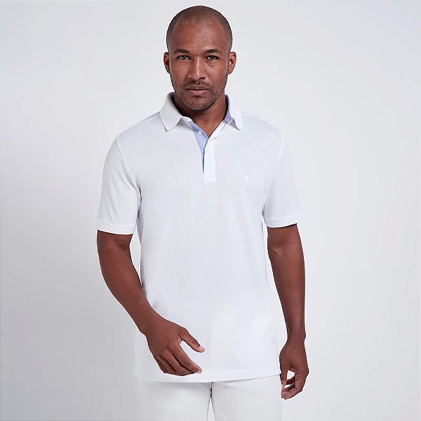 Camisa Polo Individual Comfort Pima In25 Branco Masculino