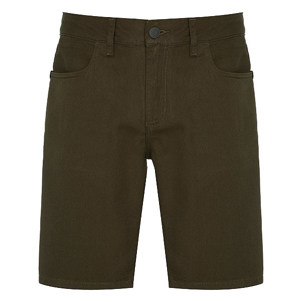Bermuda Sarja Individual Concept Pr26 Verde Masculino