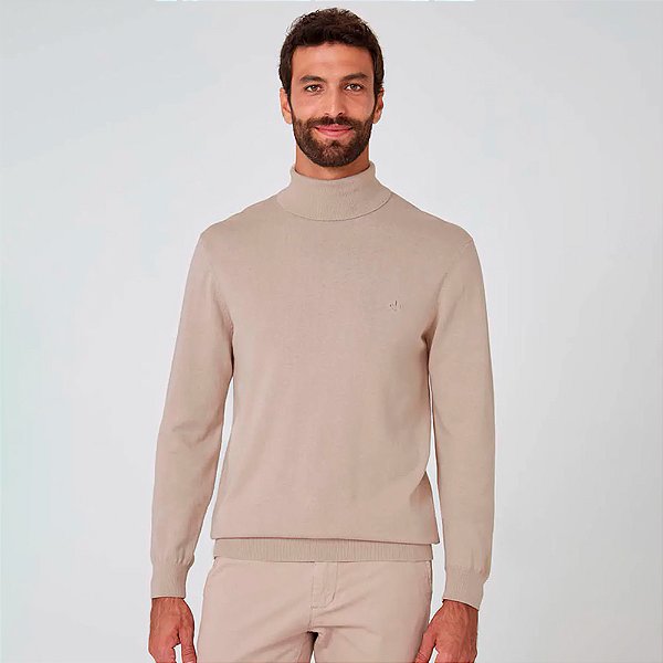 Suéter Dudalina Tricot Cacharel Pr26 Bege Masculino