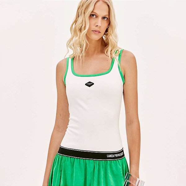 Blusa Easy Lança Perfume Placa Pr26 Off White Feminino