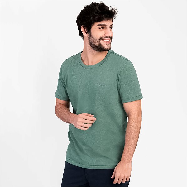 Camiseta Aramis Eco Lisa Pr26 Verde Masculino