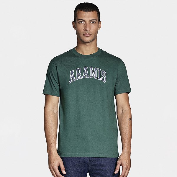 Camiseta Aramis New College Pr26 Verde Masculino