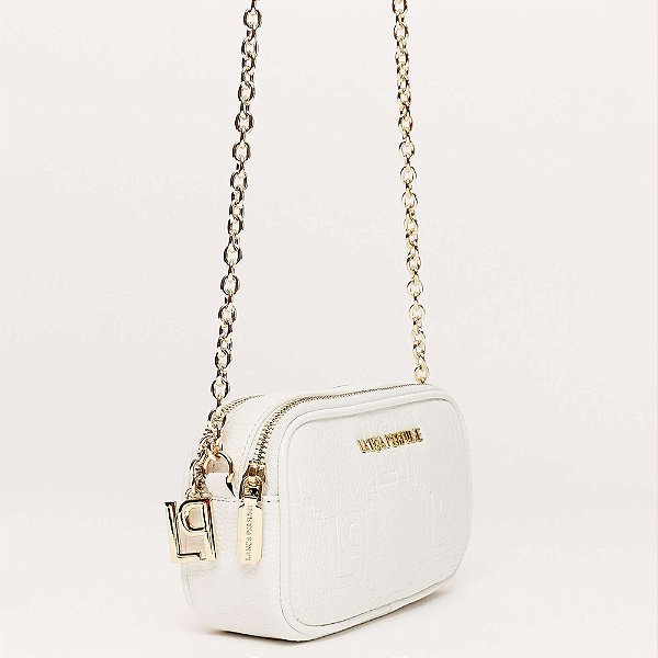Bolsa Crossbody Lança Perfume Maxi Pr26 Branco Feminino
