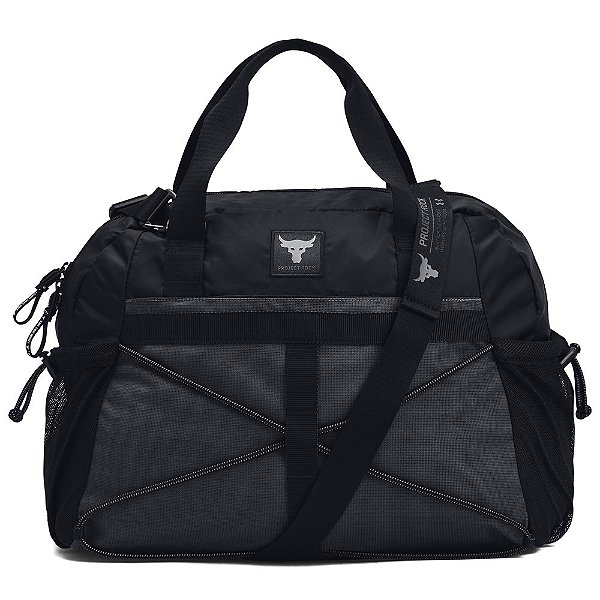 Mala Under Armour Project Rock Gym 25 Litros Preto