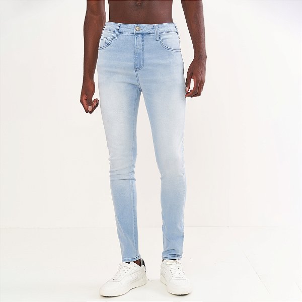 Calça Jeans Colcci Super Skinny Pr26 Azul Masculino