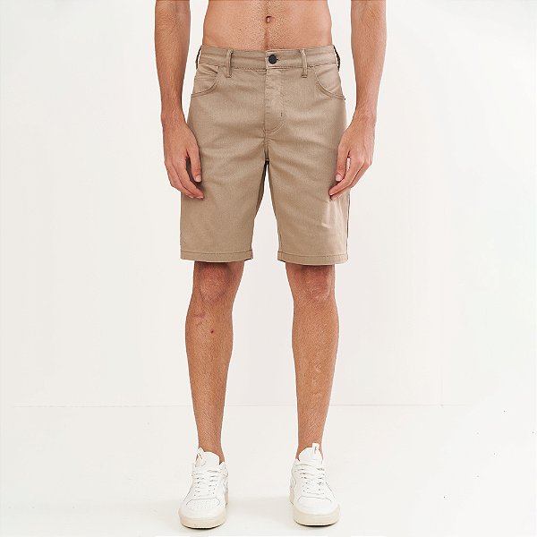 Bermuda Jeans Colcci Classic Pr26 Bege Sand Masculino