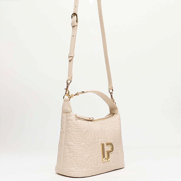 Bolsa Shoulder Easy Lança Perfume Matela Pr26 Bege Feminino