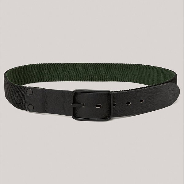 Cinto John John Owen Pr26 Preto Masculino