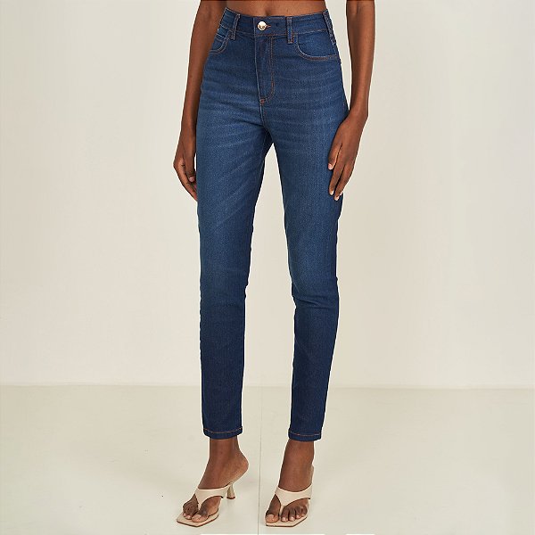 Calça Jeans Colcci Karen Ve26 Azul Feminino