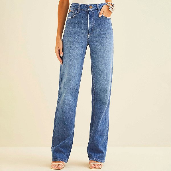 Calça Jeans Forum Bella Ve26 Azul Feminino