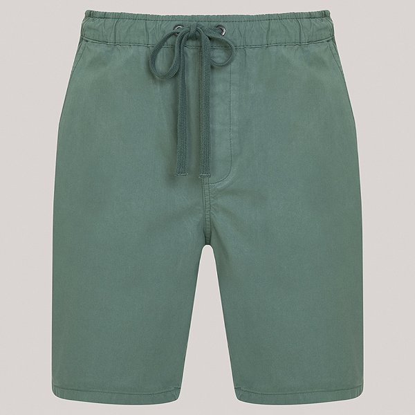 Bermuda Sarja John John Porto Pr26 Verde Claro Masculino