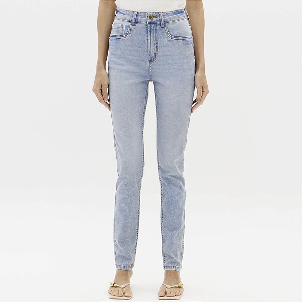 Calça Jeans Lança Perfume Héstia Skinny H Ve26 Azul Feminino