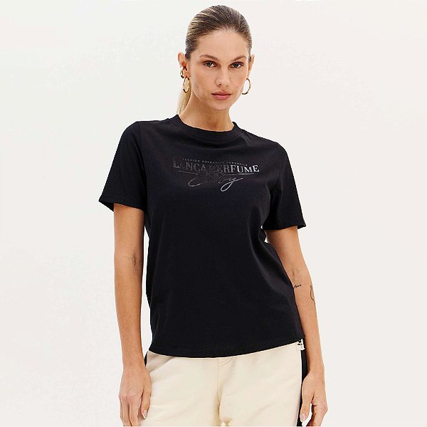 Camiseta Easy Lança Perfume Classic Ve26 Preto Feminino