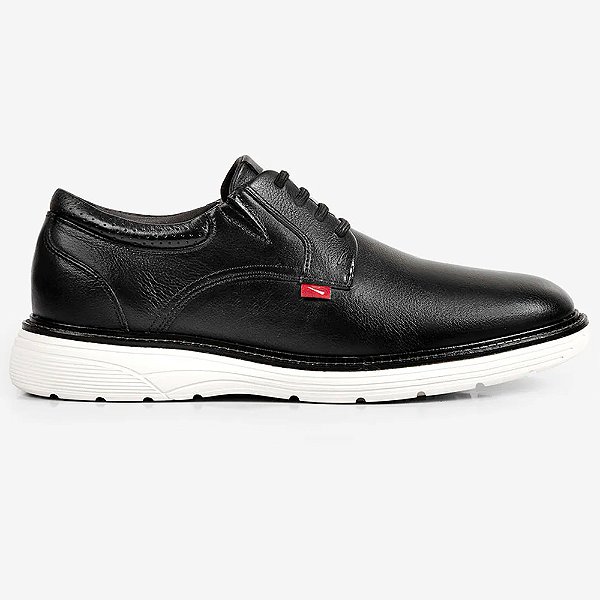 Sapato de Couro Ferracini Full 4565-696G Preto Masculino