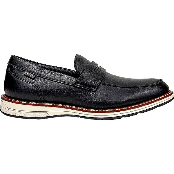 Sapato de Couro Ferracini Kingston 6154-675G Preto Masculino