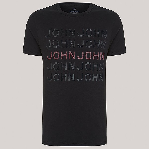 Camiseta John John Slim V Pr26 Preto Masculino