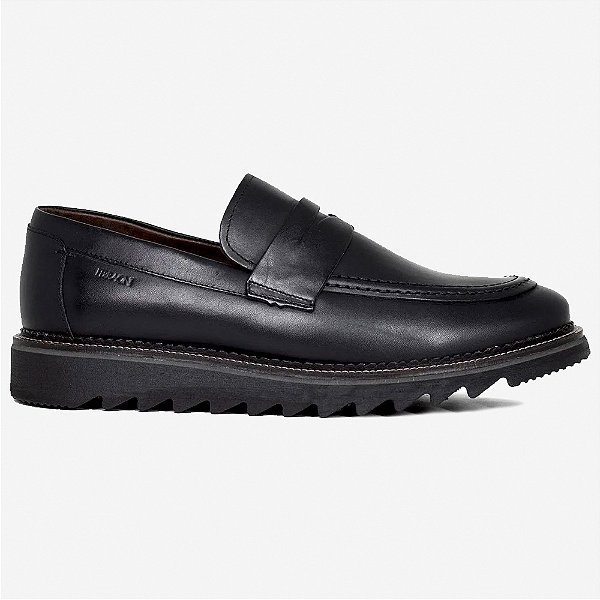 Sapato Couro Ferracini Filadélfia 5878-679H Preto Masculino
