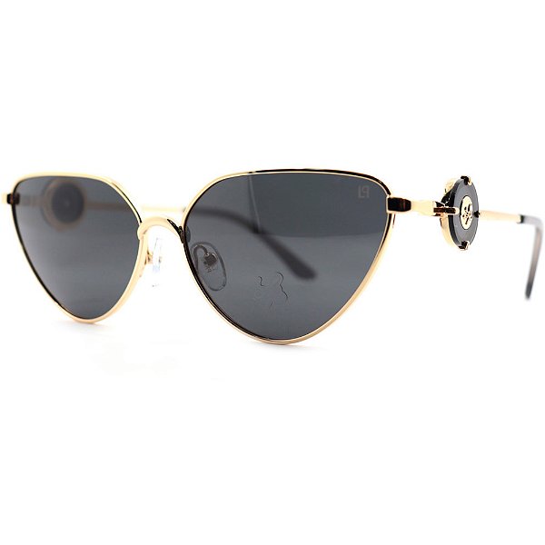 Óculos de Sol Lança Perfume LPY004 C100 Preto Feminino