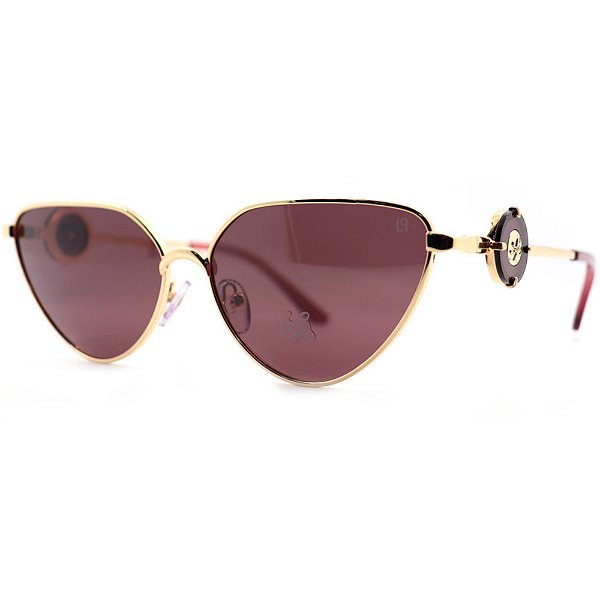 Óculos de Sol Lança Perfume LPY004 C200 Preto Feminino