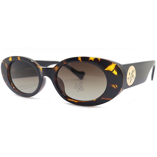 Óculos de Sol Lança Perfume LPY005 C200 Preto Feminino