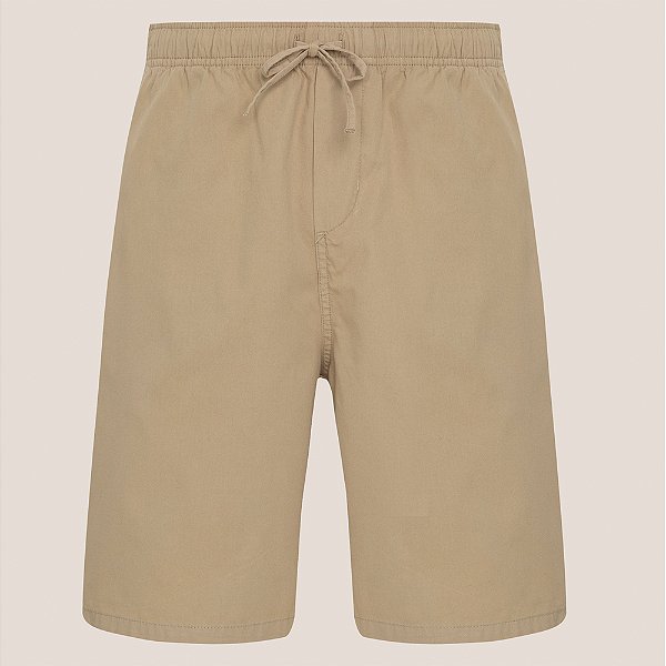 Bermuda Dudalina Right Elastic Ve26 Bege Masculino
