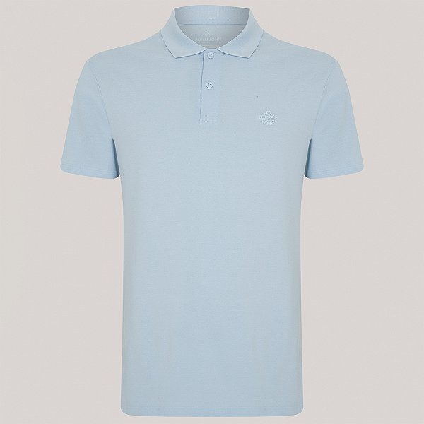 Camisa Polo John John Light Transfer Ve26 Azul Masculino