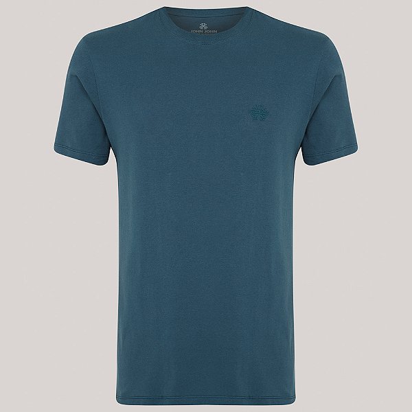 Camiseta John John Regular Light Pr26 Azul Masculino