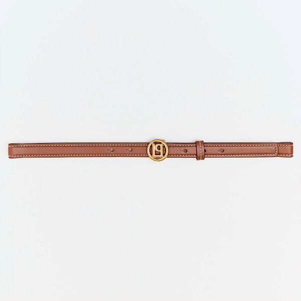 Cinto Lança Perfume Fivelaquadril Ve26 Marrom Feminino