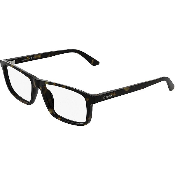 Armação Calvin Klein CK25546 235 Marrom Masculino