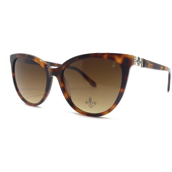 Óculos de Sol Dudalina DUH265 AV123 Marrom Feminino