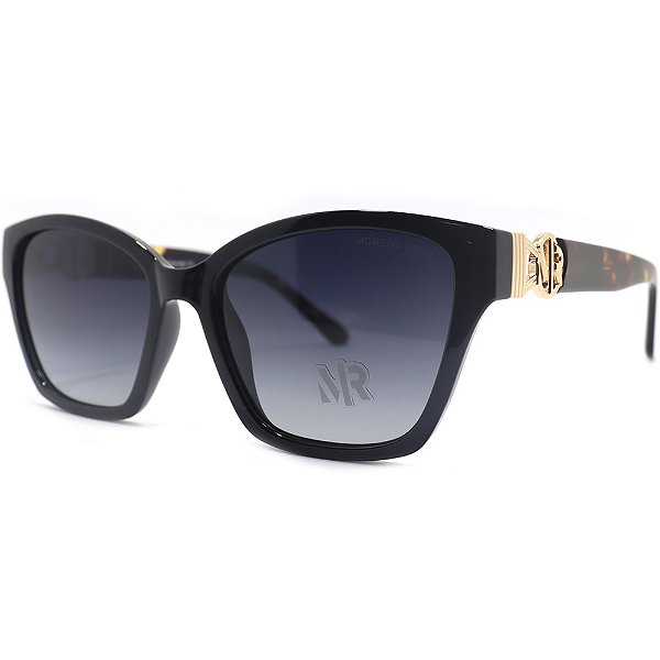 Óculos de Sol Morena Rosa MR221 C100 Preto Feminino