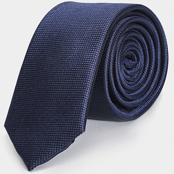 Gravata Aramis Jacquard Seda Grade Ve26 Marinho Masculino