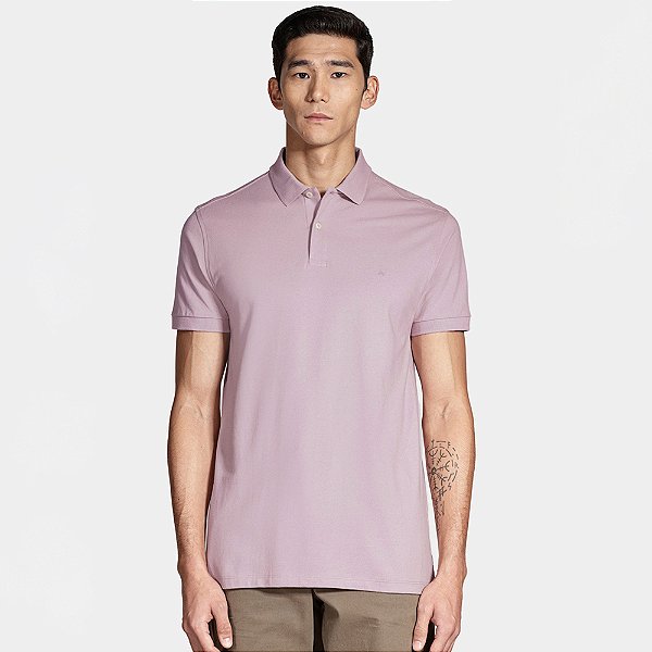 Camisa Polo Aramis Basic Piquet Ve26 Rosa Masculino